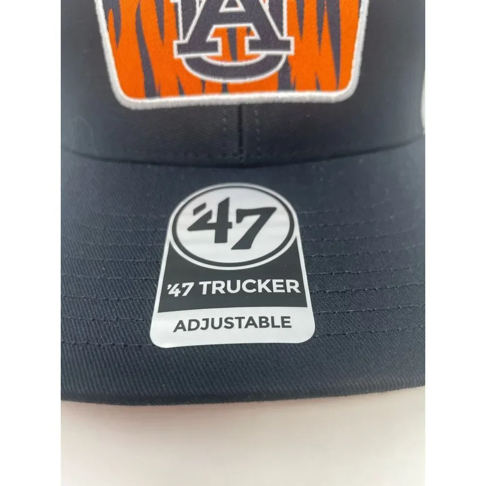 Auburn Tigers Orange Factor 47 Brand Trucker Snapback‎ Adjustable Hat Cap NEW